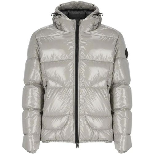 Down Jacket With Logo - Größe 48 - Herno - Modalova