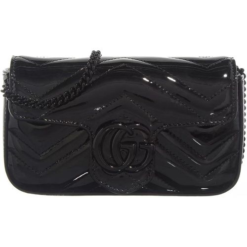 Crossbody Bags - Mini GG Marmont Crossbody Bag Patent Leather - Gr. unisize - in - für Damen - Gucci - Modalova