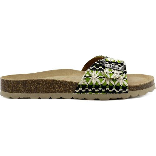 Sneakers - 1856 ® Eco Boho Strap Sandal vegan green (W/ - Gr. 37 (EU) - in - für Damen - thies - Modalova