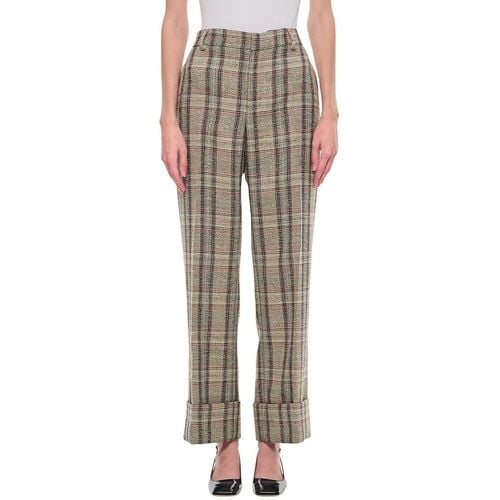 Checked Tailored Pants - Größe 44 - Durazzi Milano - Modalova