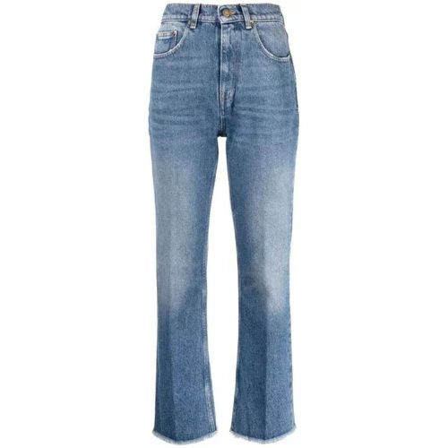 Faded Cropped Denim Jeans - Größe 28 - blue - Golden Goose - Modalova