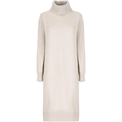 Beige Wool, Cashmere And Silk Dress - Größe 42 - Fabiana Filippi - Modalova