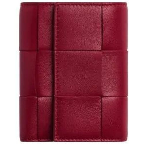 Portemonnaies - Bicolor Tri-Fold Leather Wallet - Gr. unisize - in - für Damen - Bottega Veneta - Modalova