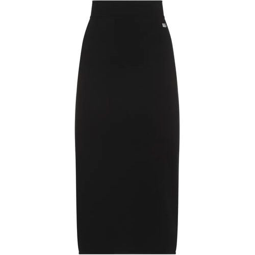 Viscose Midi Skirt - Größe 42 - Dolce&Gabbana - Modalova