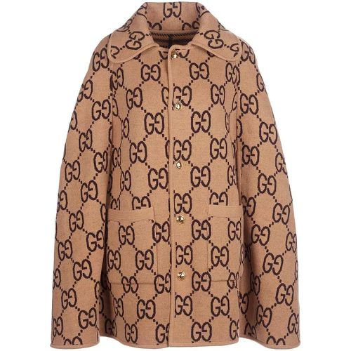 Knitwear Cape - Größe S - braun - Gucci - Modalova