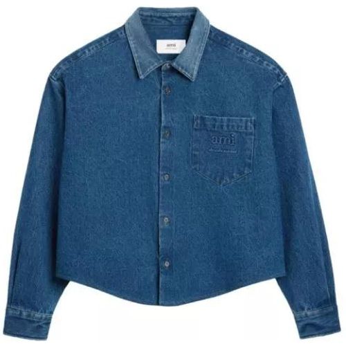Denim Shirt - Größe M - light blue - AMI Paris - Modalova