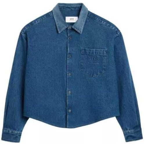 Denim Shirt - Größe S - light blue - AMI Paris - Modalova