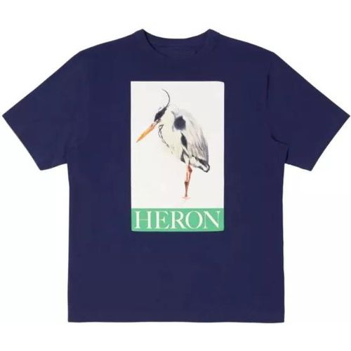 Blue Heron Bird T-Shirt - Größe M - blue - Heron Preston - Modalova