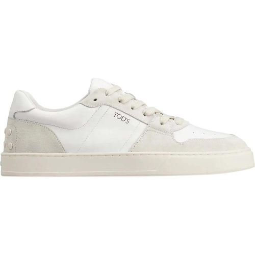 Low-Top Sneaker - Sneaker Leer Wit - Gr. UK_10 - in - für Damen - TOD'S - Modalova