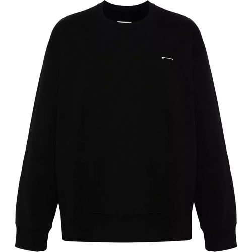 Sweatshirt mit Sicherheitsnadel - Größe L - multi - MM6 Maison Margiela - Modalova