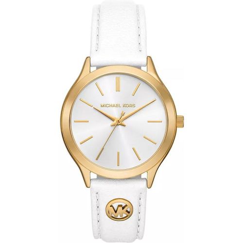 Uhr - Slim Runway damen Uhr Weiß MK7466 - Gr. unisize - in - für Damen - Michael Kors - Modalova