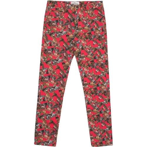 Trousers Red - Größe 31 - Vivienne Westwood - Modalova