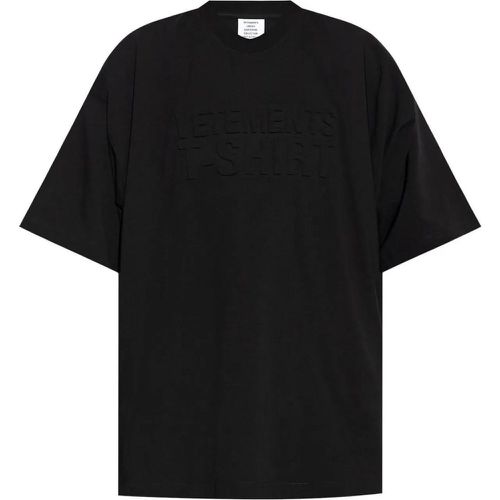 T-shirts and Polos Black - Größe M - Vetements - Modalova