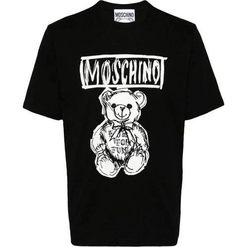 T-shirts and Polos Black - Größe S - Moschino - Modalova