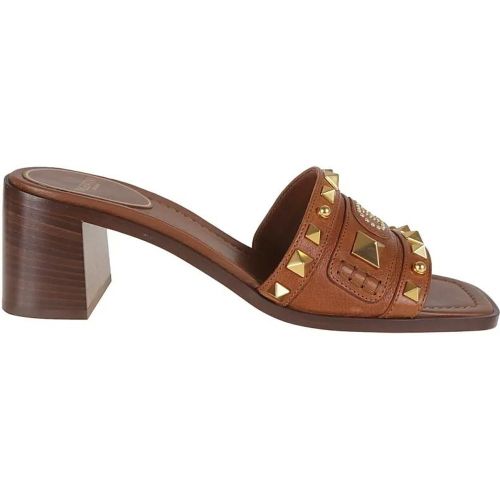 Slipper & Pantoletten - Brown Vg Plaster Caster T. 60 Slide - Gr. 35 (EU) - in - für Damen - Valentino Garavani - Modalova