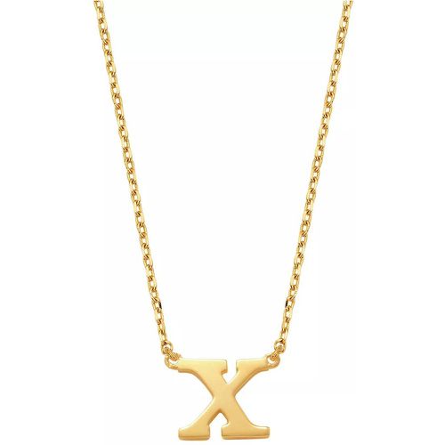 Halskette - Le Marais Chloé 14 Karat Initial Necklace Letter X - Gr. unisize - in - für Damen - Isabel Bernard - Modalova