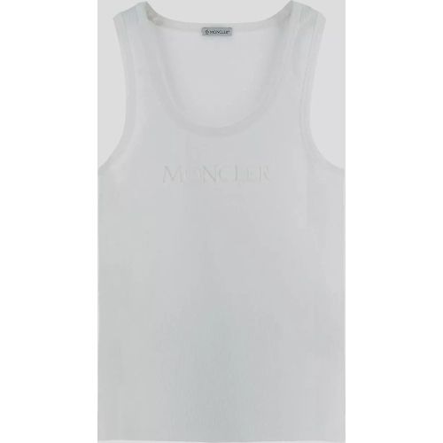 Logo Tank Top - Größe L - Moncler - Modalova