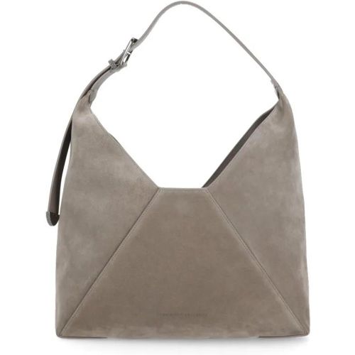 Hobo Bags - Leather Bag With Jewel - Gr. unisize - in - für Damen - BRUNELLO CUCINELLI - Modalova