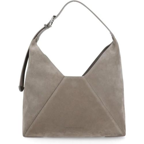 Shopper - Leather Bag With Jewel - Gr. unisize - in - für Damen - BRUNELLO CUCINELLI - Modalova