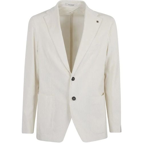 Tailored Cream Jacket - Größe 48 - Tagliatore - Modalova