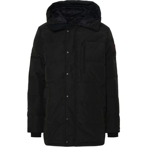 Carson' Black Cotton Blend Parka - Größe M - Canada Goose - Modalova