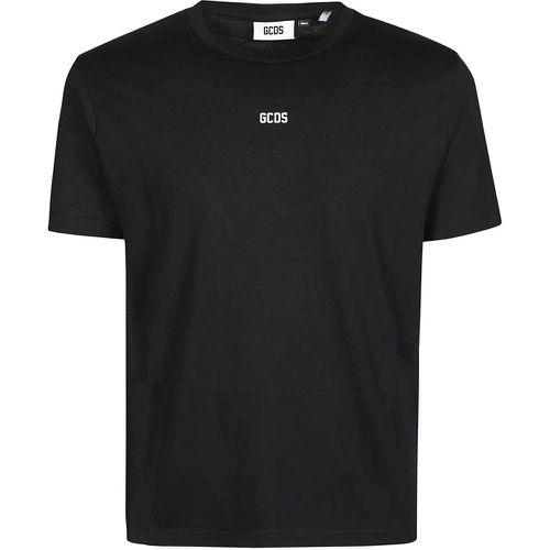 Logo Regular T-shirt Black - Größe L - Gcds - Modalova