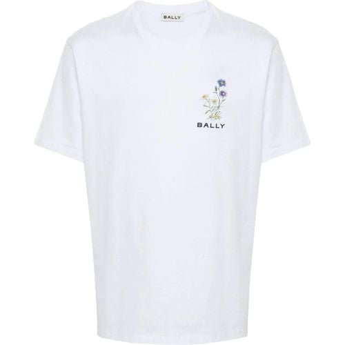 T-shirts and Polos White - Größe XL - Bally - Modalova