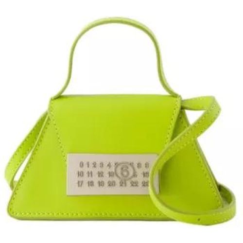 Shopper - Crossbody - Leather - Lime Green - Gr. unisize - in - für Damen - MM6 Maison Margiela - Modalova