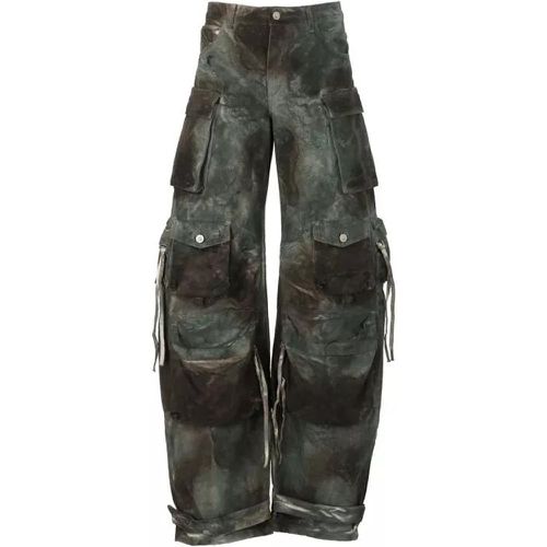 Green Cotton Jeans Cargo - Größe 25 - green - The Attico - Modalova