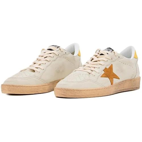 Low-Top Sneaker - Ball Star Leather Upper Toe Heel And Spur Suede St - Gr. 41 (EU) - in - für Damen - Golden Goose - Modalova