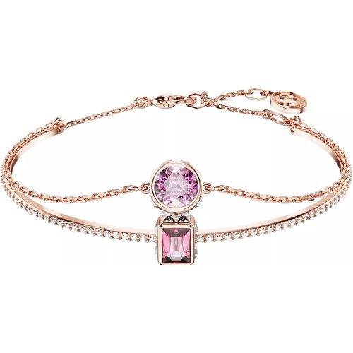 Armband - Stilla bangle, Mixed cuts, Rose gold-tone plated - Gr. M - in Rosa - für Damen - Swarovski - Modalova