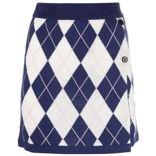 Argyle Check Multicolored Mini Skirt - Größe M - multi - MSGM - Modalova