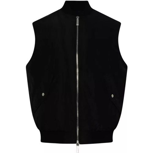 Black Polyamide Vest - Größe 46 - black - Dsquared2 - Modalova