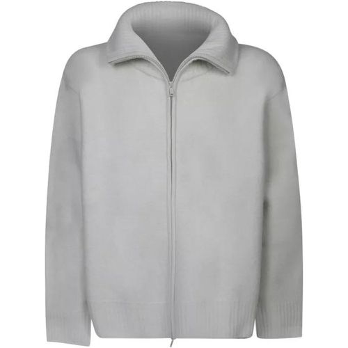 Merino Wool Pullover Polo Shirt - Größe L - gray - Studio Nicholson - Modalova