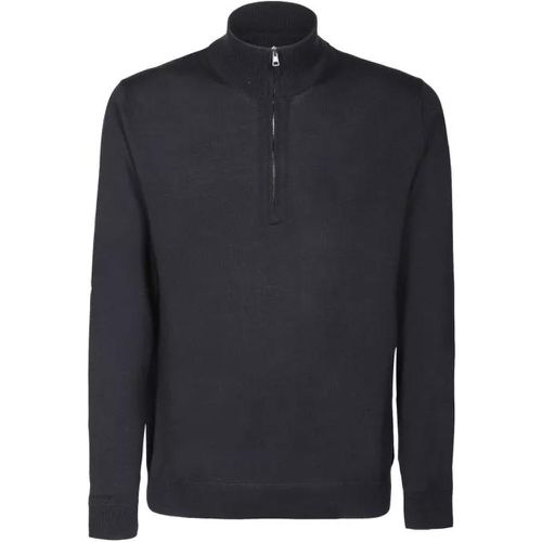 Wool Pullover - Größe 54 - black - Zanone - Modalova