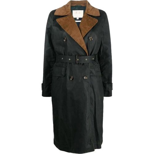 Simone Wax Trench Coat - Größe L - Barbour - Modalova