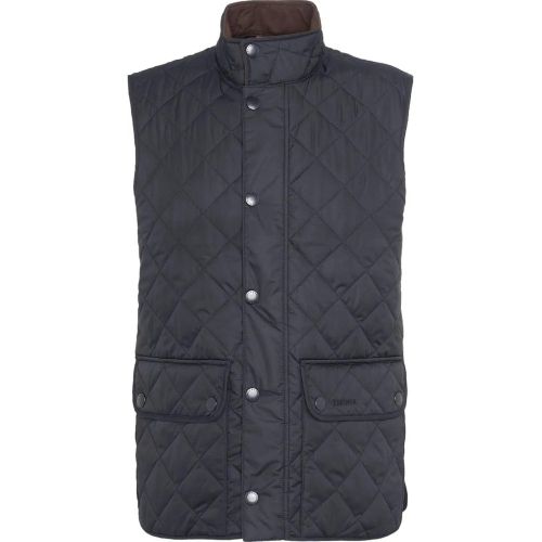 Gilet lowerdale matelasse sans manches navy MGI024 - Größe L - Barbour - Modalova