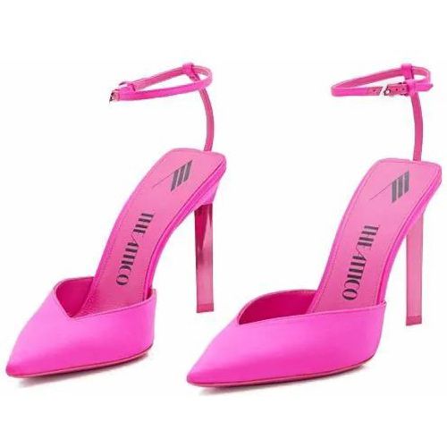 Pumps & High Heels - 105mm Perine Pumps With Ankle Strap - Gr. 37 (EU) - in Rosa - für Damen - The Attico - Modalova