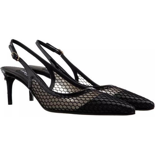 Pumps & High Heels - Mesh Slingback Pumps - Gr. 38 (EU) - in - für Damen - Dolce&Gabbana - Modalova