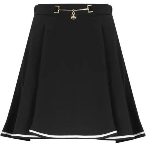 Crepe Ful Mini Skirt - Größe 38 - Elisabetta Franchi - Modalova