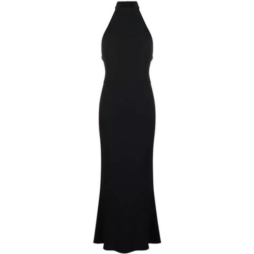 Dress Midi Halterneck Black - Größe 38 - black - alexander mcqueen - Modalova