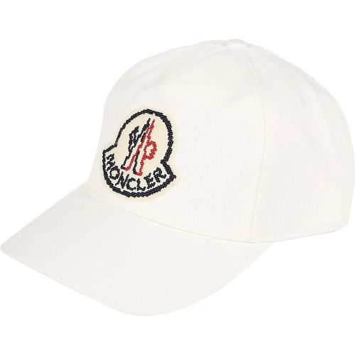 Caps & Mützen - Baseball Cap White - Gr. ONE SIZE - in - für Damen - Moncler - Modalova