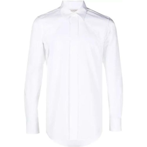 White Paneled Shirt - Größe 16 - white - alexander mcqueen - Modalova