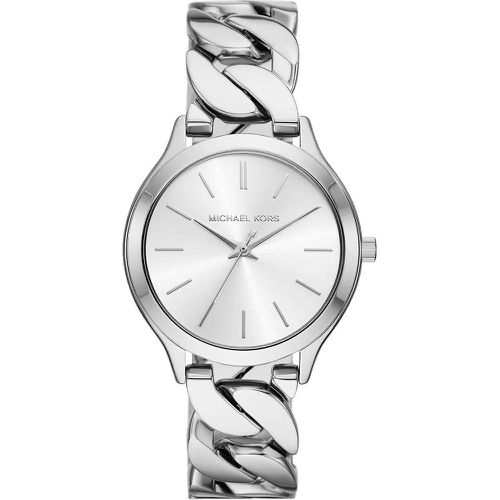 Uhr - Runway Three-Hand Stainless Steel - Gr. unisize - in Silber - für Damen - Michael Kors - Modalova