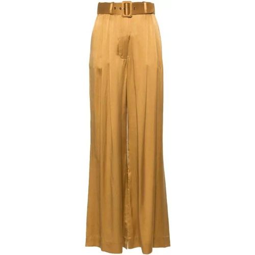 Brown Wide-Leg Pants - Größe 2 - brown - Zimmermann - Modalova