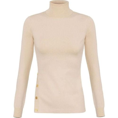 Sweaters White - Größe 40 - Elisabetta Franchi - Modalova