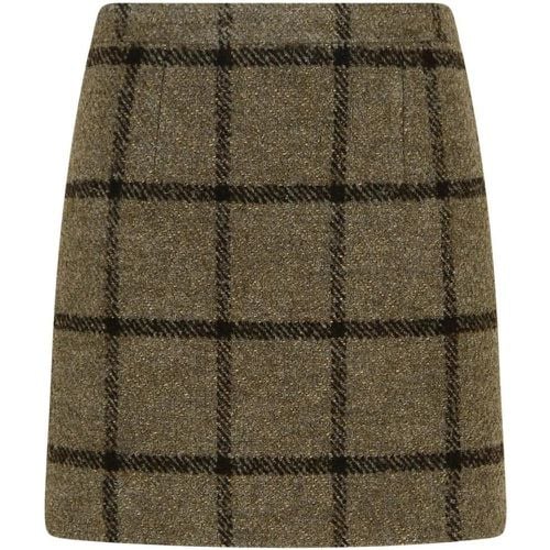 Brown Wool Blend Miniskirt - Größe 36 - Patou - Modalova