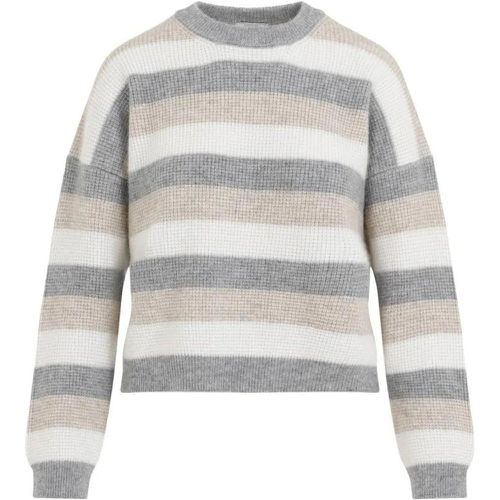 Striped Sweater - Größe 42 - grau - PESERICO - Modalova