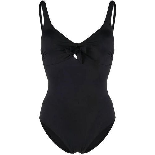 Low-Top Sneaker - Black Knot Detail Swimsuit - Gr. 44 (EU) - in - für Damen - Melissa Odabash - Modalova