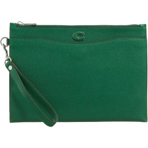 Handyhüllen - Pouch Wristlet In Crossgrain Leather - Gr. unisize - in - für Damen - Coach - Modalova